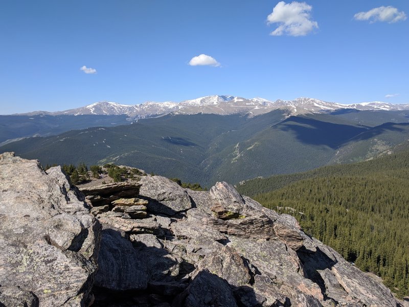 Mount Evans from summit