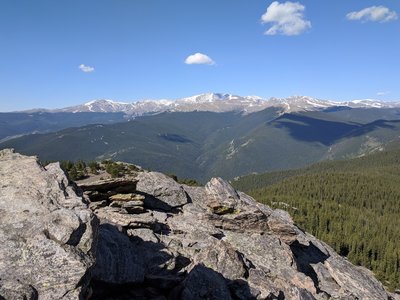 Mount Evans from summit
