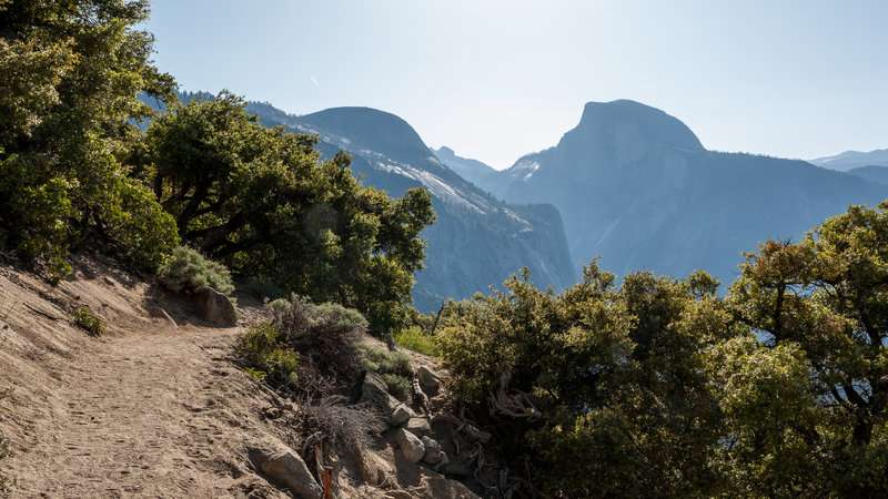 Have Dome from  Upper Yosemite Trail