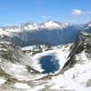 Hidden Lake in mid-July