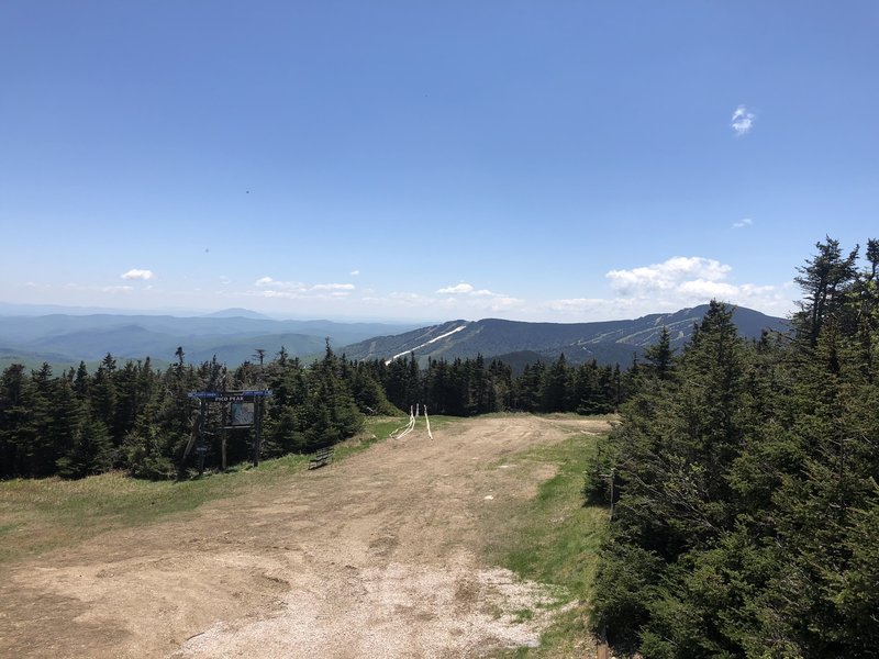 View of Killington from the peak of Pico.