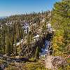 Heading to Kings Creek Falls and overlooking the mountain