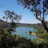 View of Lake Chabot from the campground