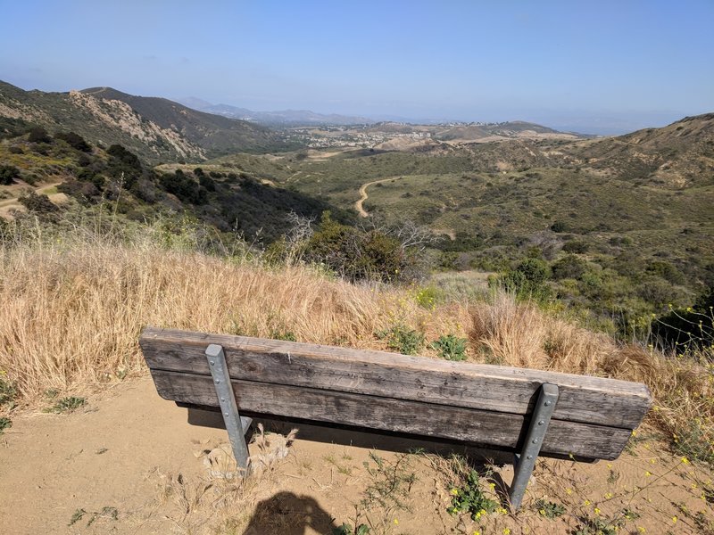 Two miles from the Lang Ranch neighborhood is a great place to enjoy the view looking west.