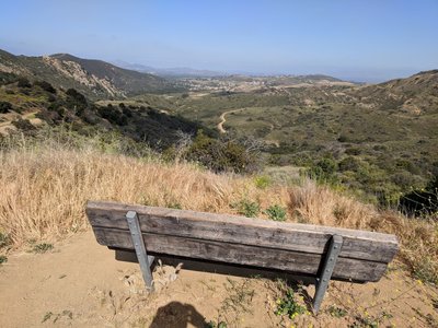 Two miles from the Lang Ranch neighborhood is a great place to enjoy the view looking west.