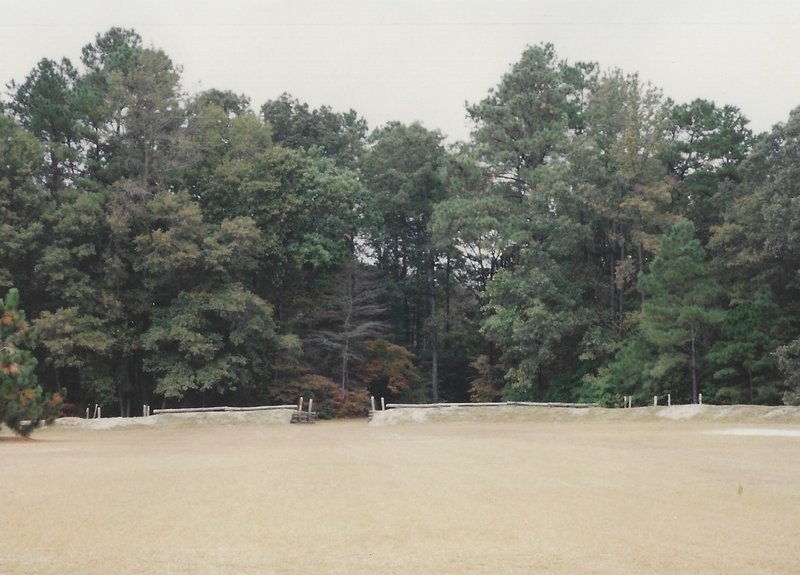 View of Bensonville Battlefield near Four Oaks