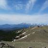 At the top of Signal Mountain with a spectacular view of Meeker & Longs to the south