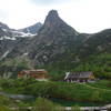 Jastrabia veza with chalet below