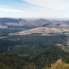 Vast views across the Hanmer Springs plain from above the treeline