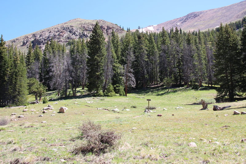 Watrous Gulch Trail and Bard Cr Trail Sign