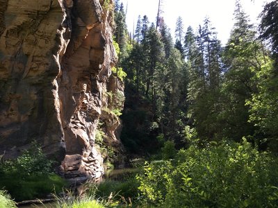 The most amazing scenery is beyond the reach of the average hiker taking only the maintained trail.