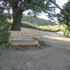 Bench at Three Trees: "Leave it better than you found it " - Baden-Powell / Troop 400 / Granada Hills