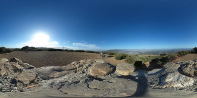 360 degree picture from top of monument