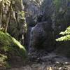 Big terrace waterfall