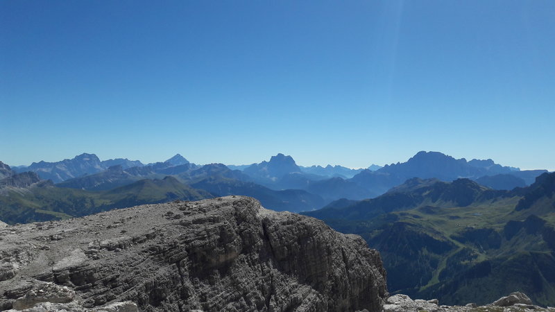 Val Gardena - View from trail