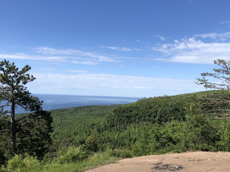 Oberg Trail, looking SE