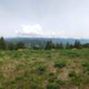 Small panorama looking to the North next to the cell towers.