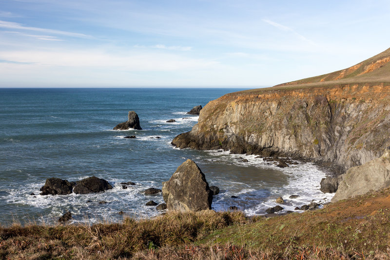 Cliffs within Sonoma Coast State Park