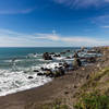 One of the many spots on Kortum Trail overlooking the beach and cliffs