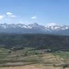 San Juan range with Mt. Sneffels dominating