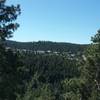 Village of Cloudcroft from the trail