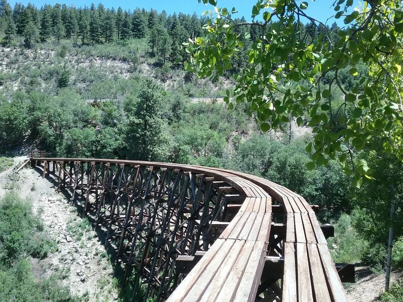 View of the trestle