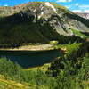 Looking down to Urad Lake