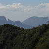 View north towards Mt du Rempart