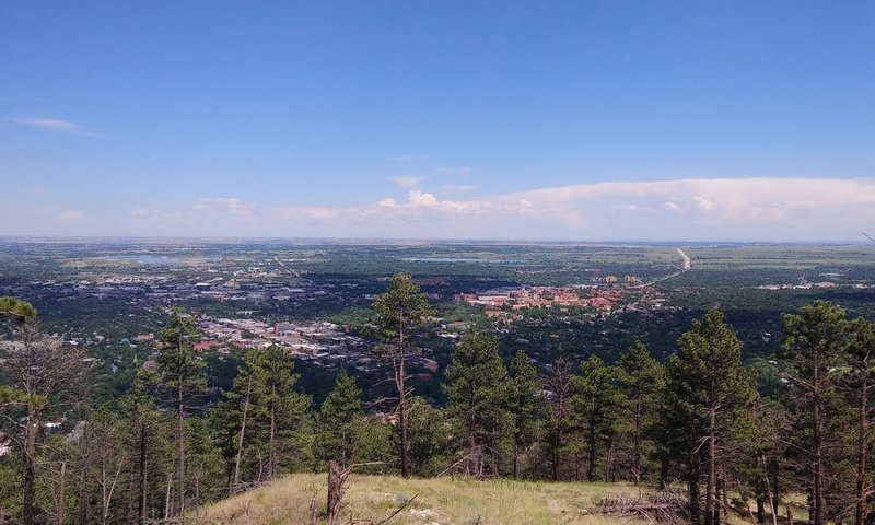 Looking towards Boulder