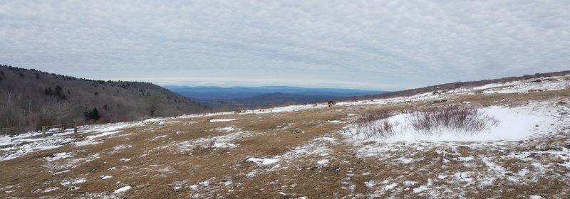 NW with Walker Mountain  in the distance.