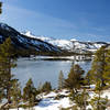 Lower Echo Lake from Pacific Crest Trail