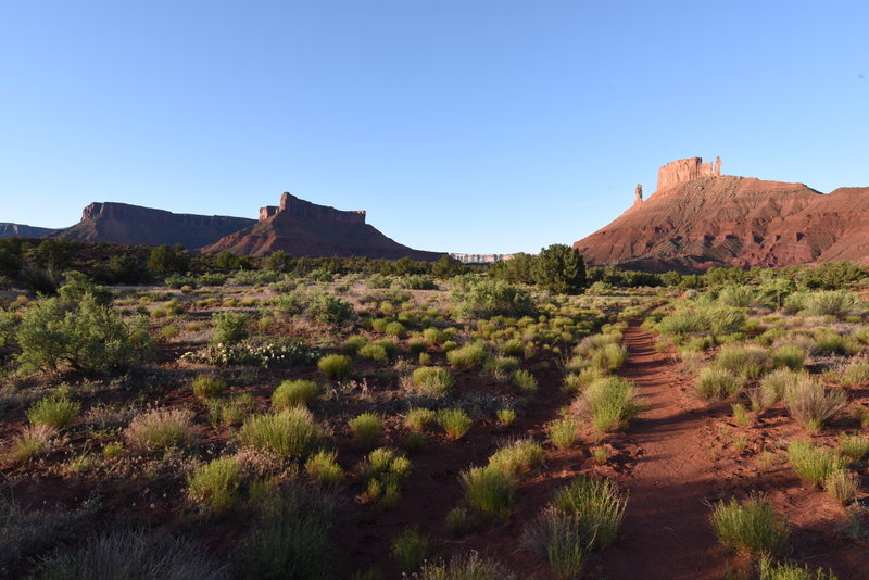 Sylvester Trail at sunrise