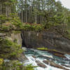 Shoreline at Cape Flattery.