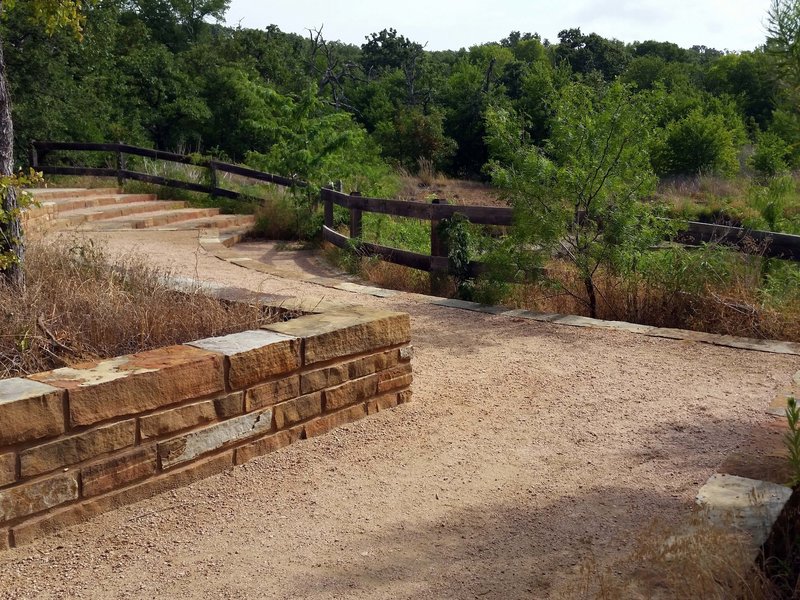 Educational area with tiered seating