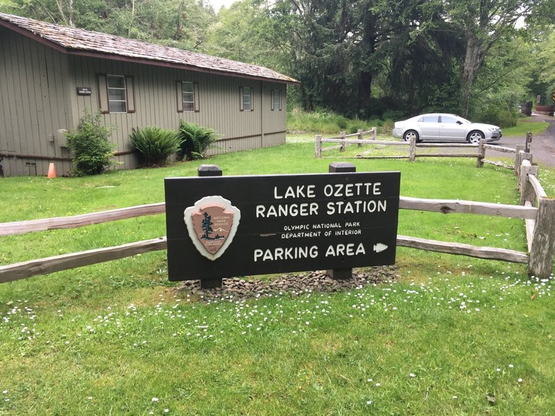 Lake Ozette Ranger Station.