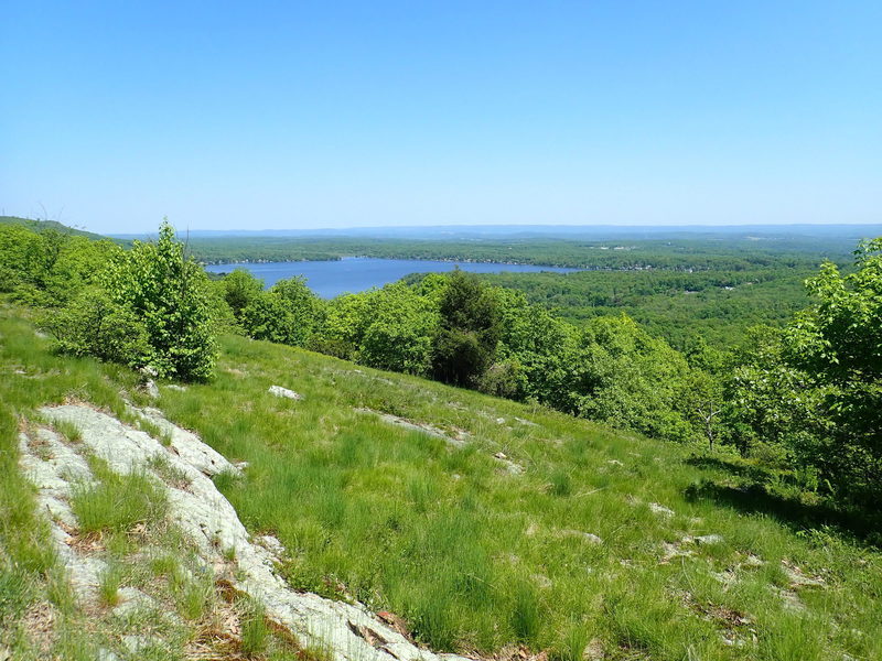 View of Culver Lake from Appalachian Trail (May)