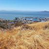 Views of the Harbor and San Francisco in the distance