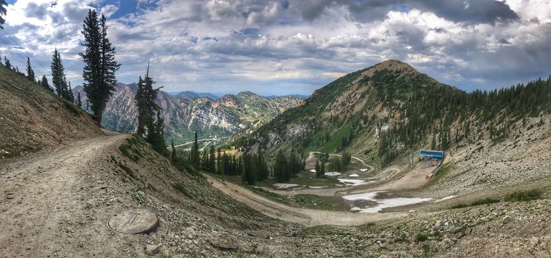 Peruvian Gulch, from the top.