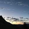 The trail at dawnbreak. A magnificent time to run it.