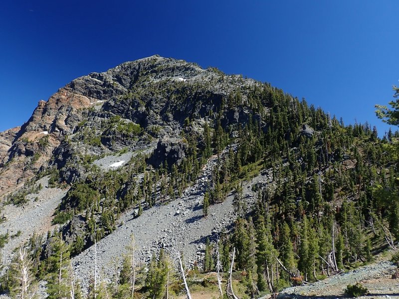 Preston from the saddle at 5,900 feet