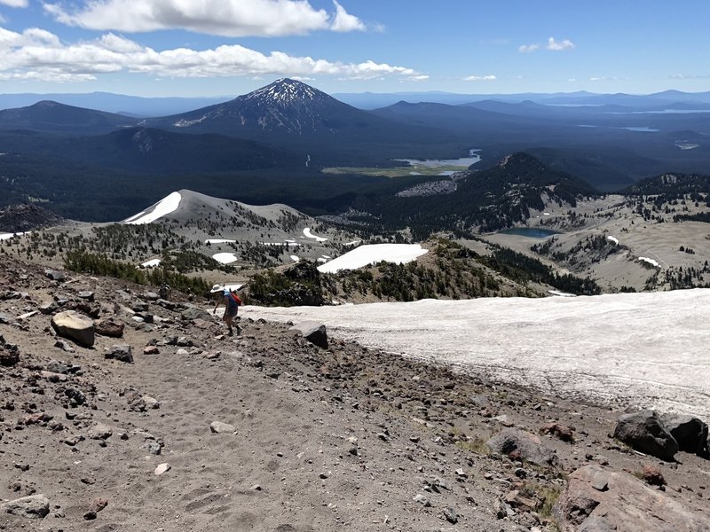 Looking toward Mount Bachelor