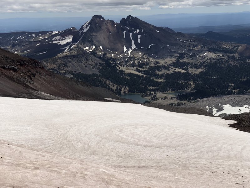 View of Broken Top from close to the summit