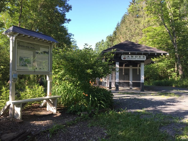 Old Train Depot and Parking Lot