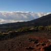 Tons of small craters and spatter cones are visible from Piton Partage