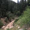 Canal Creek from the trail