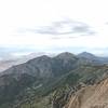 Mt. Nebo summit looking north towards Utah Lake