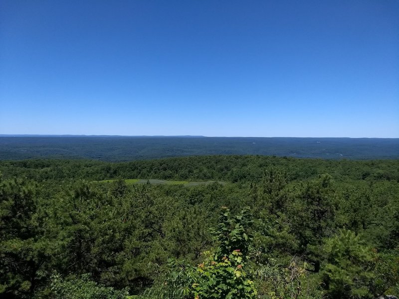 The view of Rattlesnake Mountain