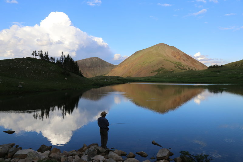 American Lakes is a popular destination for fly fishing.