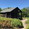 Caretaker's cabin at summit of Mt Arab