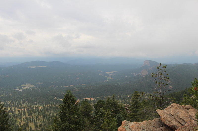 View from Catamount Scenic Overlook on the Bear Paw Trail